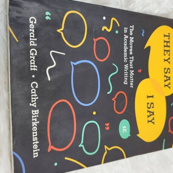 They Say / I Say 4th edition- The Moves That Matter in Academic Writing Book - Picture 2 of 9